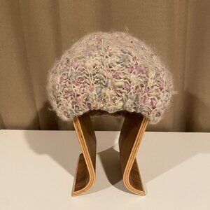 Vintage Lord‎ & Taylor Knit Hat Made in Italy Wool Blend Boho Style
